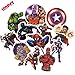 Marvel Stickers for Kids(100pcs),Superheros Stickers for Water Bottles,Hydro Flask,Vinyl Stickers for Laptop Skateboard Luggage Decal Graffiti Patches Stickers in Bulk