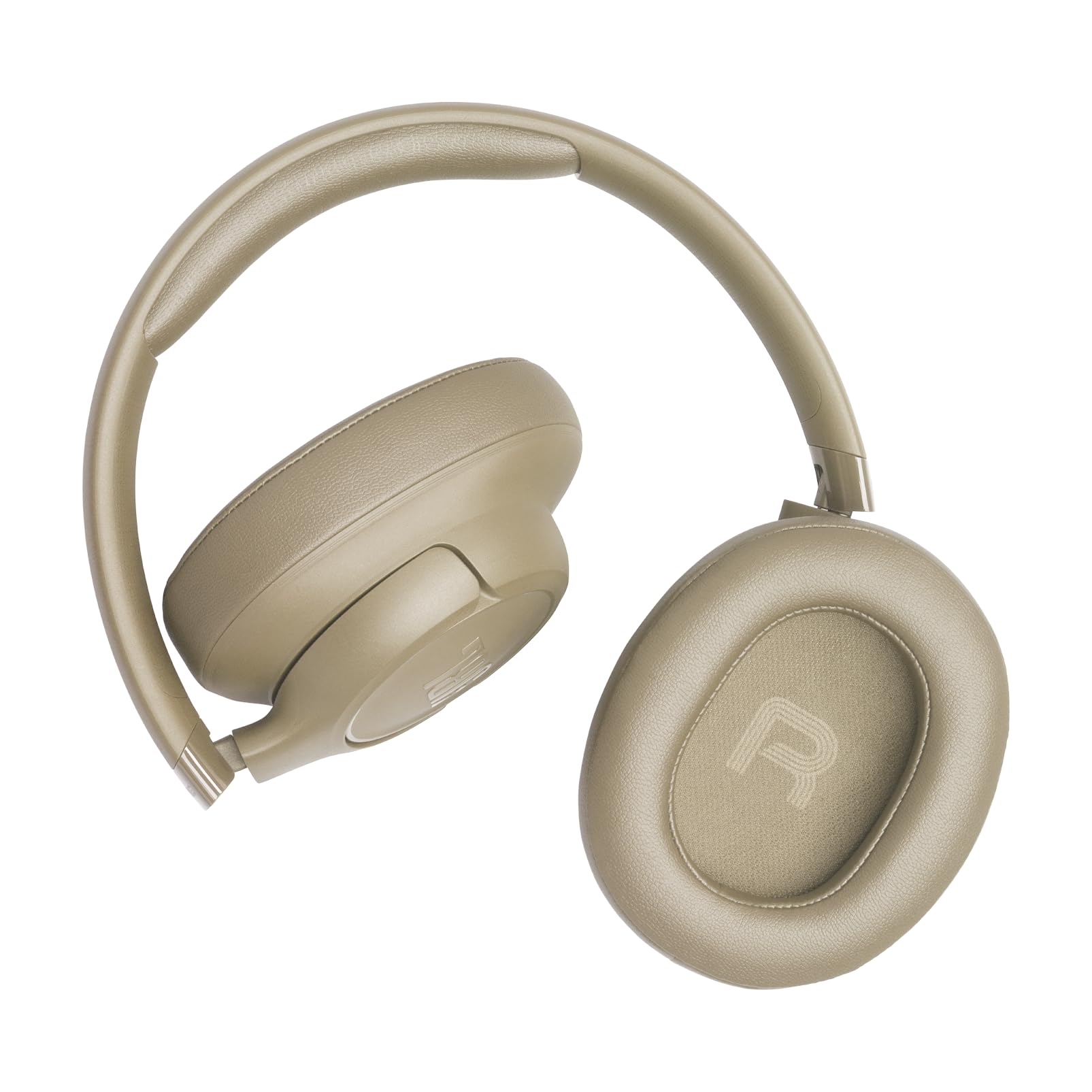 JBL Tune 730 BT Wireless Over-Ear-Kopfhörermit JBL Pure Bass Sound, Bis zu 76 Stunden Musikwiedergabe, Bluetooth 6.0, leichtem, faltbarem Design, Google Fast Pair, Microsoft Swift Pair,Beige 2