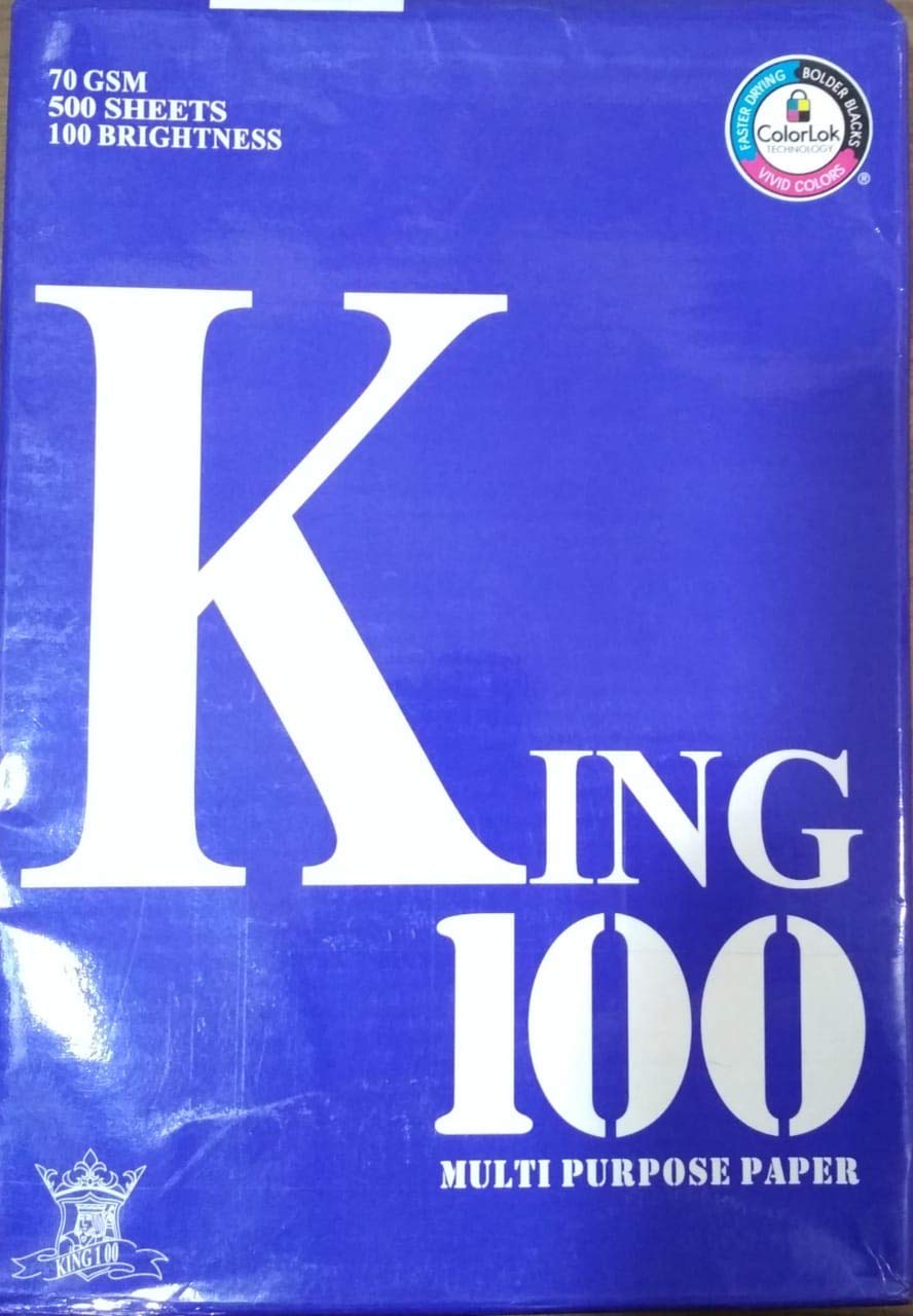 King 100 A4 Copy Paper Amazon.in Office Products