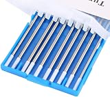 Vikye 10Pcs Zirconiated Tungsten Electrodes WZ8 White Tip for AC TIG Welding view 8