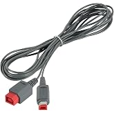 AIDOMAK Sensor Bar Extension Cable for Nintendo Wii and Wii U | Extender cable for Wii Sensor Bar, 9.8 ft/3 m