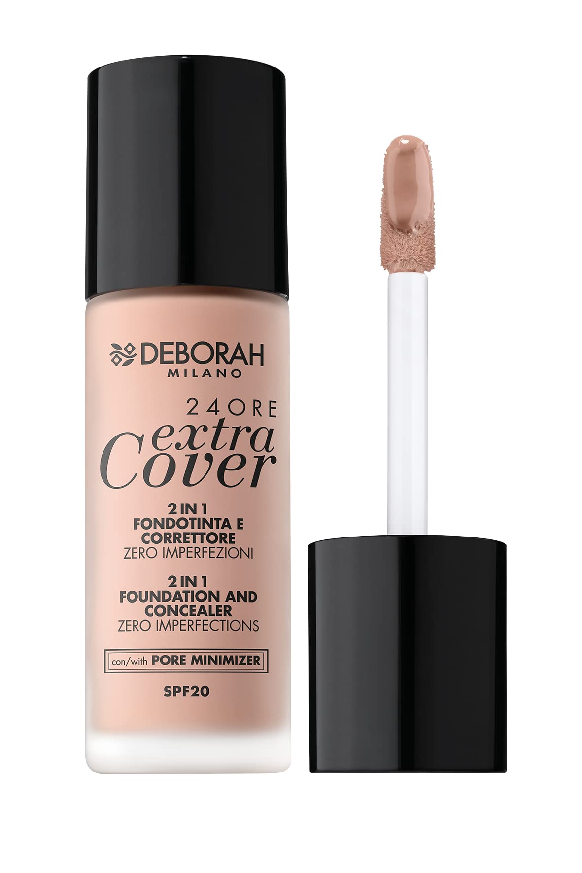 24 Ore Extra Cover - 2in1 Foundation and Concealer spf20 n. 01 Fair