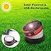Thorfire LED Camping Lantern Lights USB Rechargeable & Solar Powered Lantern Emergency Light, 3 Lighting Modes, Collapsible Flashlight for Camping, Home, Hiking, Fishing (Emergency Charger for Phone)