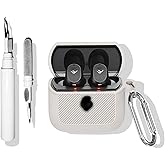 SKPY Premium Silicion Shockproof Case Compatible with Skullcandy Mod with Anti-Lost Carabiner Cleaning Tools Protective Cover for Boys Girls Womens Mens