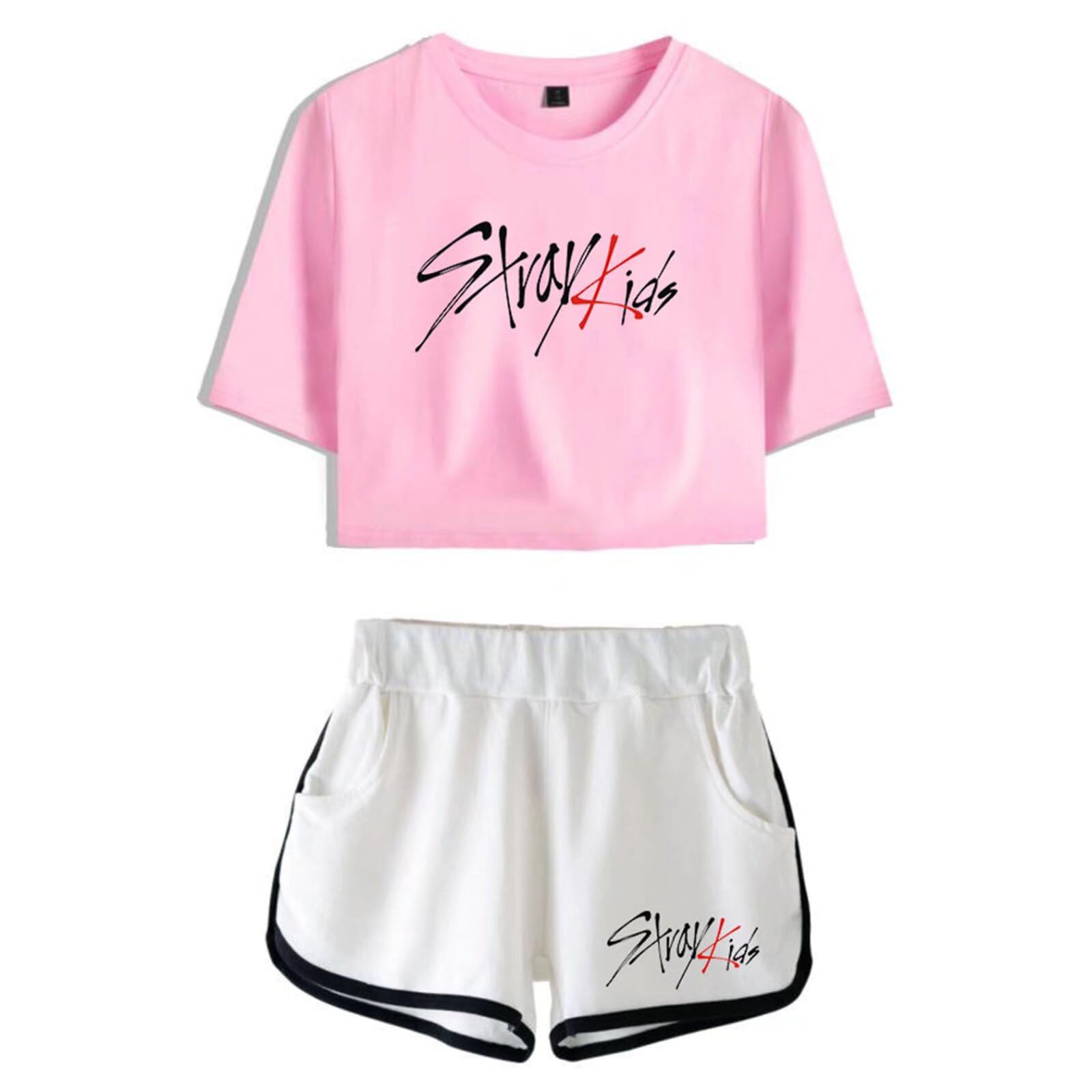 YJYP Kpop Tshirt+Shorts Felix Jisung Hyunjun
