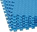 Amazon Basics Foam Interlocking Exercise Gym Floor Mat Tiles - Pack of 6, 24 x 24 x .5 Inches, Blue