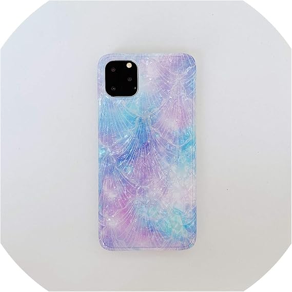 Amazon Com Purple Color Case For Iphone 11 Pro Glossy Cover For