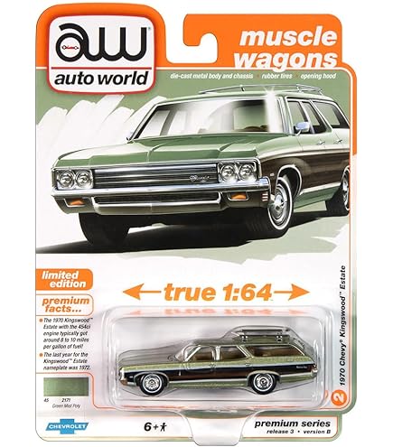 Amazon.com: 1963 II Nova 400 Wagon Riverside Red Vintage Muscle