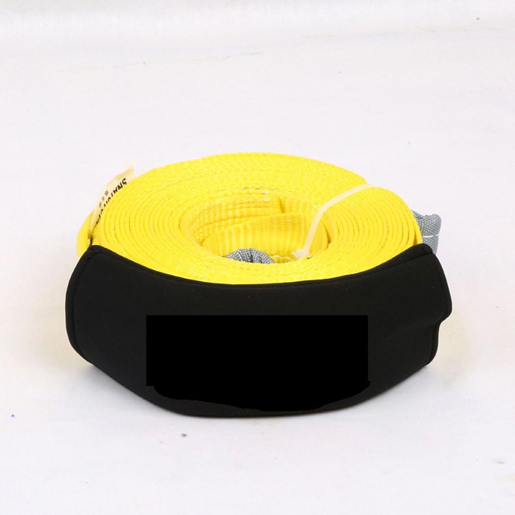 Heavy Trailer Rope - Belt Type, Off-road Rescue Mud Trap Trailer Self-Rescue Trailer with 8 Ton Below 9-meter Polyester Texture Tow Rope