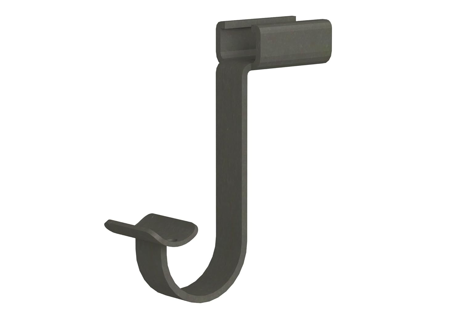 ClosetMaid 1409 Premium Wood Shelving Hang Rod Support Hook, 3.9H X 1.38W X 4.49D, Bronze