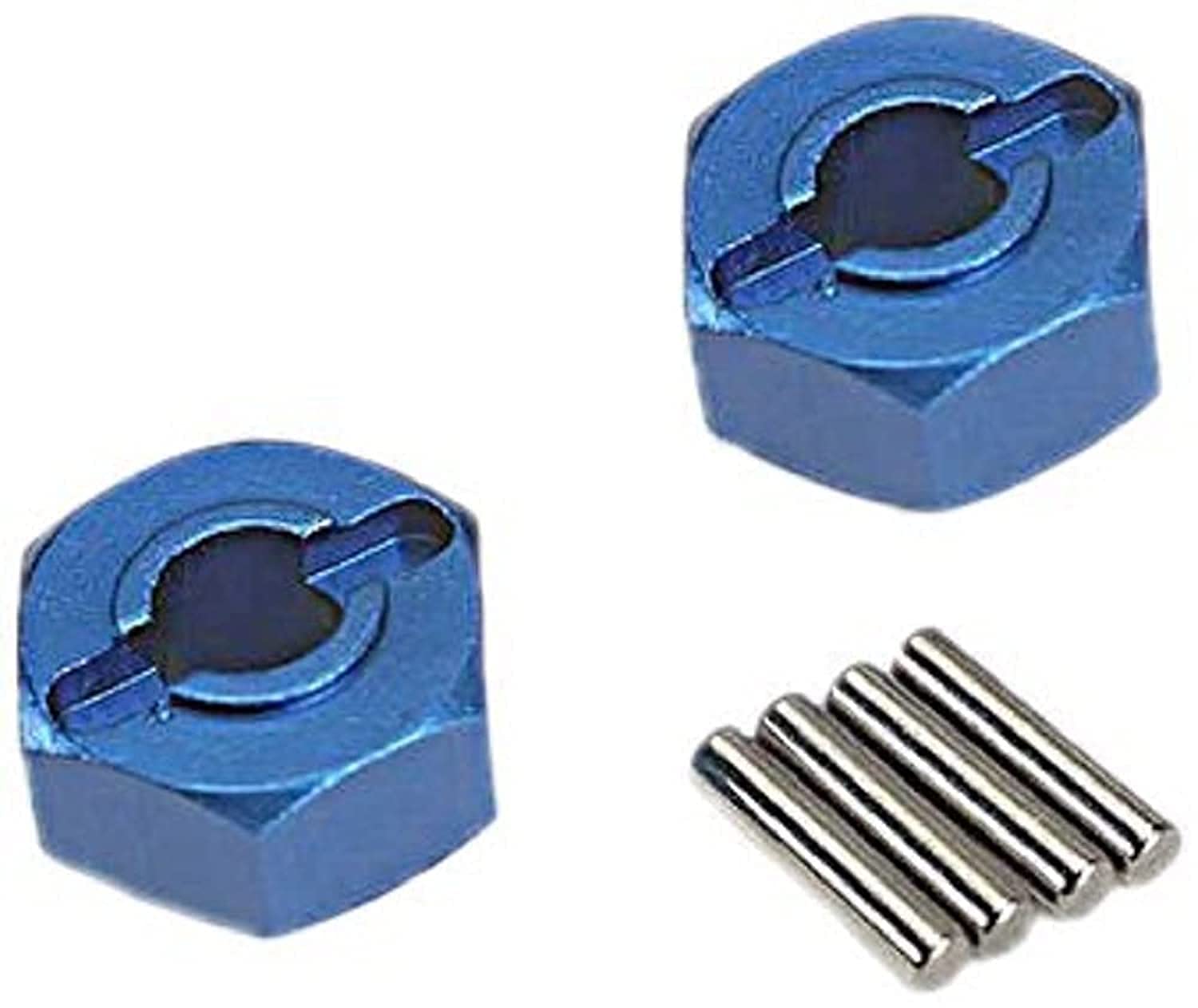 Traxxas 1654X Hex/Axle Pins Wheel Hub Model Car Parts, Blue, 1.5 x 8 mm