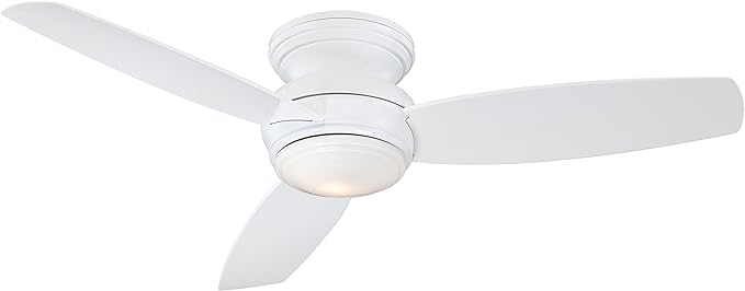 Minka Aire F594 Wh Traditional 3 Blade 1 Light Concept Ceiling Fan