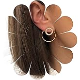 Yheakne Geometric Circle Ear Jackets Earrings Hammered Circle Earrings Vintage Round Studs Earrings Double Sided Earrings Jewelry for Women