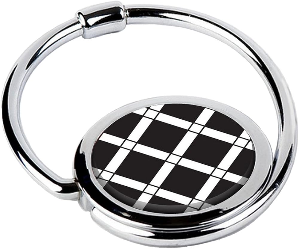Miss Kha - Accesorio para bolso cruzado negro, Black, White