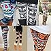 Luweki Fashion Women Lady Elasticity Skinny Tribal Printed Stretchy Pants Leggings