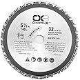Construx 5-1/2"(140mm), 5/8" Arbor(16 mm), 32 TCT General Purpose Metal Circular Saw Blade