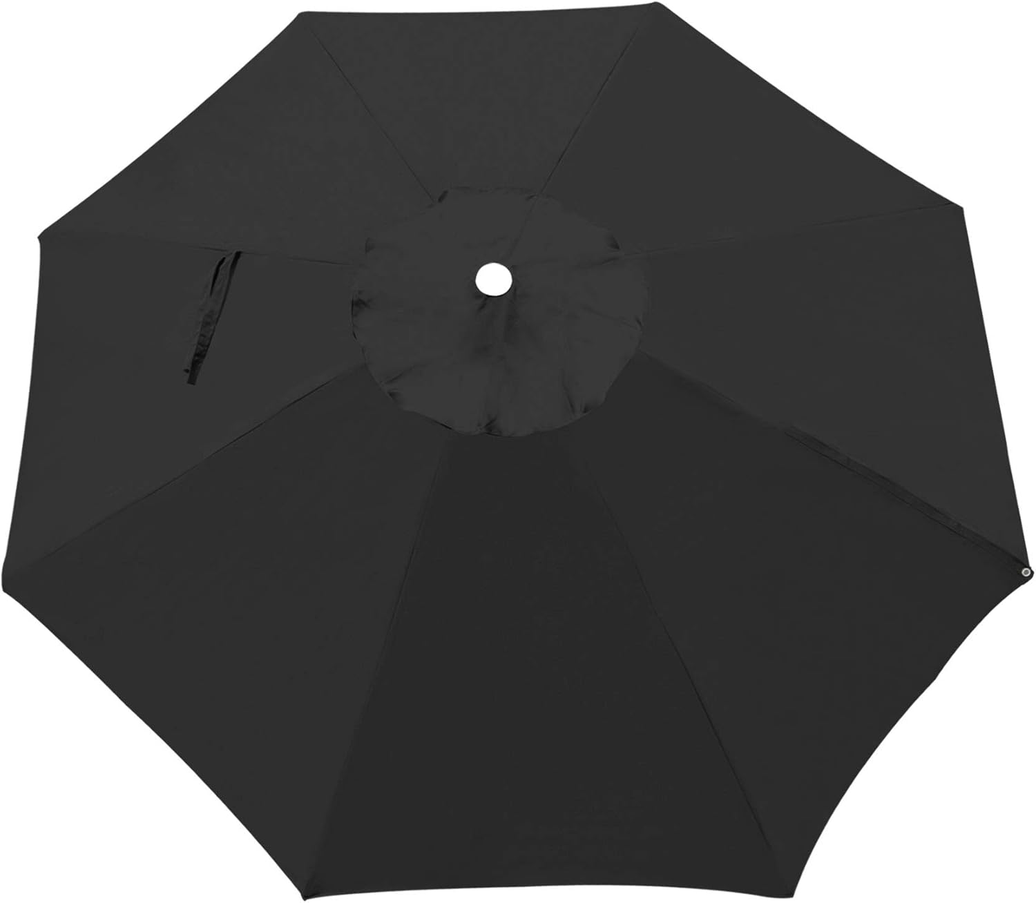 Amazon Com Strong Camel Replacement Patio Umbrella Canopy Cover For 8 2ft 6 Ribs Umbrella Taupe Canopy Only Black Garden Outdoor