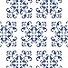 J BOUTIQUE STENCILS Damask Wall Stencil - Medium Size - Reusable Stencil for Home DIY decor FAUX MURAL V0002