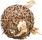 HappyPet Natural Willow Ball Small Animal Chew Toy Large Eco Friendly view 2