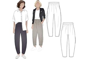 Style Arc Sewing Pattern - Bob Woven Pant (Sizes 04-16)