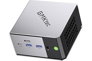 GMKtec Mini PC AMD Ryzen 5 PRO 6650H (Turbo 4.50GHz) 16GB DDR5 1TB NVME SSD Dual NIC LAN 2.5GbE Oculink, USB4, HDMI, USB-C De