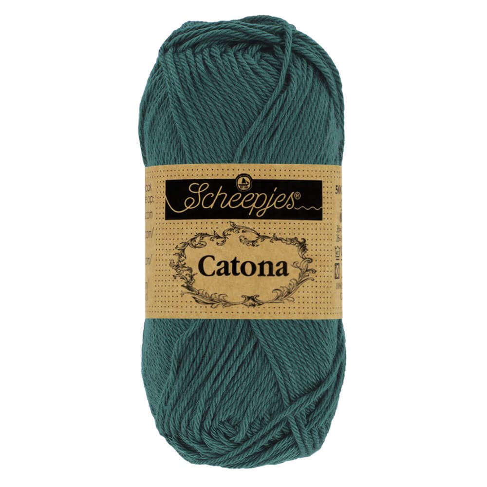 Scheepjes - Scheepjes Catona 244 Spruce Yarn - 1x10g