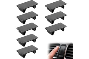 DQITJ 8 Pcs Rocker Switch Panel Cover ABS Rectangular Rocker Switch Blank Snap-in Hole Plug