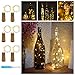 6 Pack Wine Bottles Cork String Lights,Crytech 20Leds Battery Powered Fairy Mini String Lights Decorations for Bedroom Patio Garden Wedding Halloween Christmas Party Warm White (Yellow)thumb 1