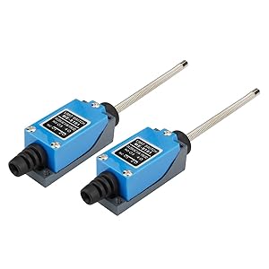 electrical buddy ME-91011NC+1NO Flexible Coil Spring Rod Momentary Limit Switch 2pcs
