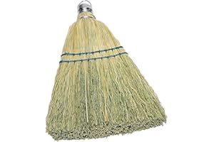 Rubbermaid Commercial Products 12" Corn Whisk Broom, Yellow