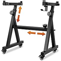 STRICH Piano Keyboard Stand Heavy Duty - Adjustable Portable Music Stand for Kids and Adults, Fits 54, 61, 88 Key Electric Pi