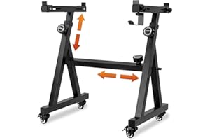 STRICH Piano Keyboard Stand Heavy Duty - Adjustable Portable Music Stand for Kids and Adults, Fits 54, 61, 88 Key Electric Pi