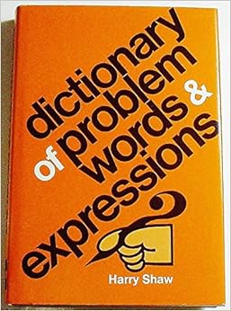 Amazon.com: Dictionary of Problem Words and Expressions (9780070564893 ...