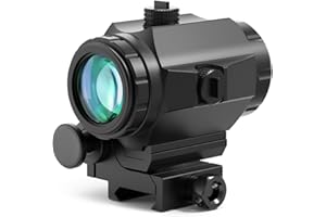 Feyachi M40 3X Red Dot Magnifier with Flip to Side Mount, Focus Adjustment, Windage & Elevation Adjustable, 37/40MM Height