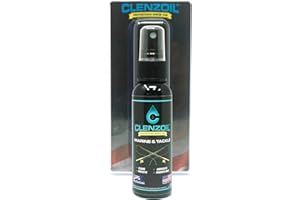 Clenzoil Marine & Tackle 2 oz. Fishing Reel Cleaner & Bearing Lube Spray Bottle | One-Step Cleaner, Lubricant, Protectant [CLP] Cleaning + Lubricating Oil in One Solution