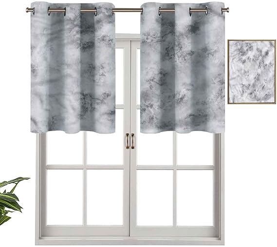 Hiiiman Cenefa de ventana de privacidad interior con detalles