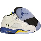 Jordan retro 5 blanco con azul Clearance