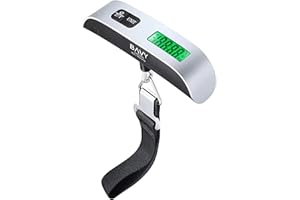 Digital Luggage Scale for Suitcase Bag Baggage Fishing Portable Hanging Handheld Electronic Balance Weight Scale 110lb 50kg S