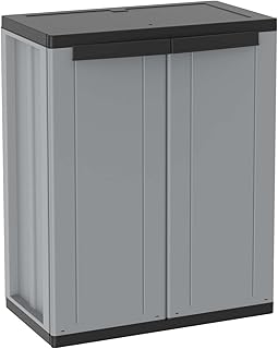 Terry 1002821 J-LINE 68 Kunststoffschrank, 68 x 37,5 x 85 cm, Grau