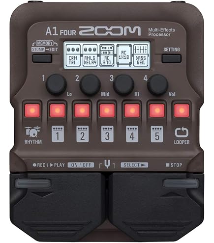 ギター ZOOM A1X FOUR Zoom A1X Four Acoustic Instrument Multi-Effect Processor | Sweetwater