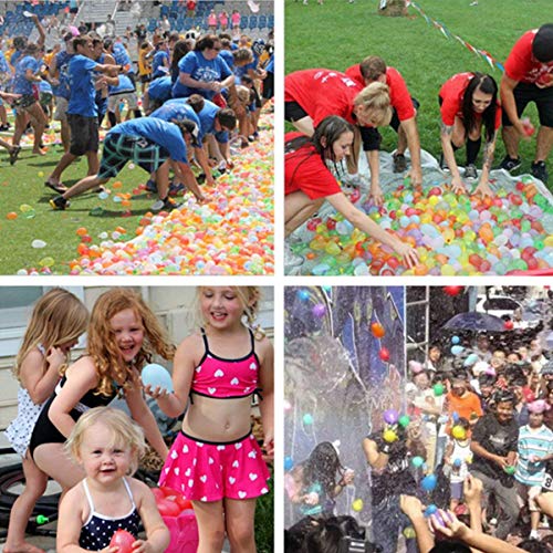 5 AzBoys+1000pcs+Balloons+Colorful+Biodegradable