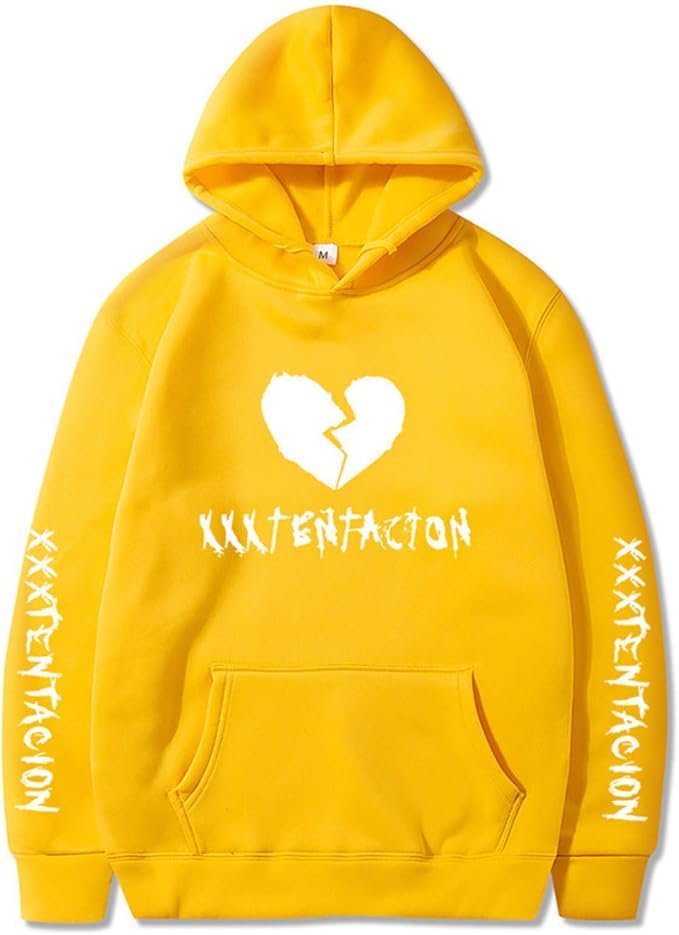 NOBCE Sudaderas con Capucha de Rapero Love Fashion Sport Hip Hop Sudadera Pocket Pullover Tops NOBCE Sudaderas con Capucha de Rapero Love Fashion Sport Hip Hop Sudadera Pocket Pullover Tops