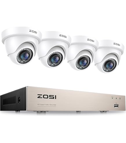 Amazon.com : ZOSI Security Cameras System with 1TB Hard Drive,H