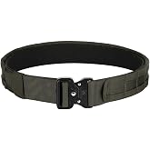 KRYDEX Quick Release Rigger MOLLE Belt 1.75 Inch Inner &amp; Outer Tactical Heavy Duty Belt