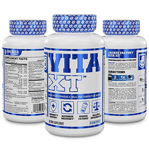 VITA XT Multivitamin for Men Elite Daily Mens Multivitamin Supplement