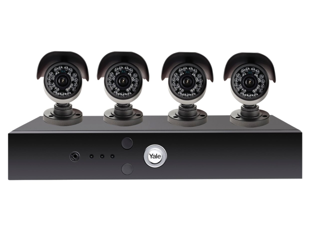 Yale Smart HD720 CCTV System - 4 Camera/8 Channel