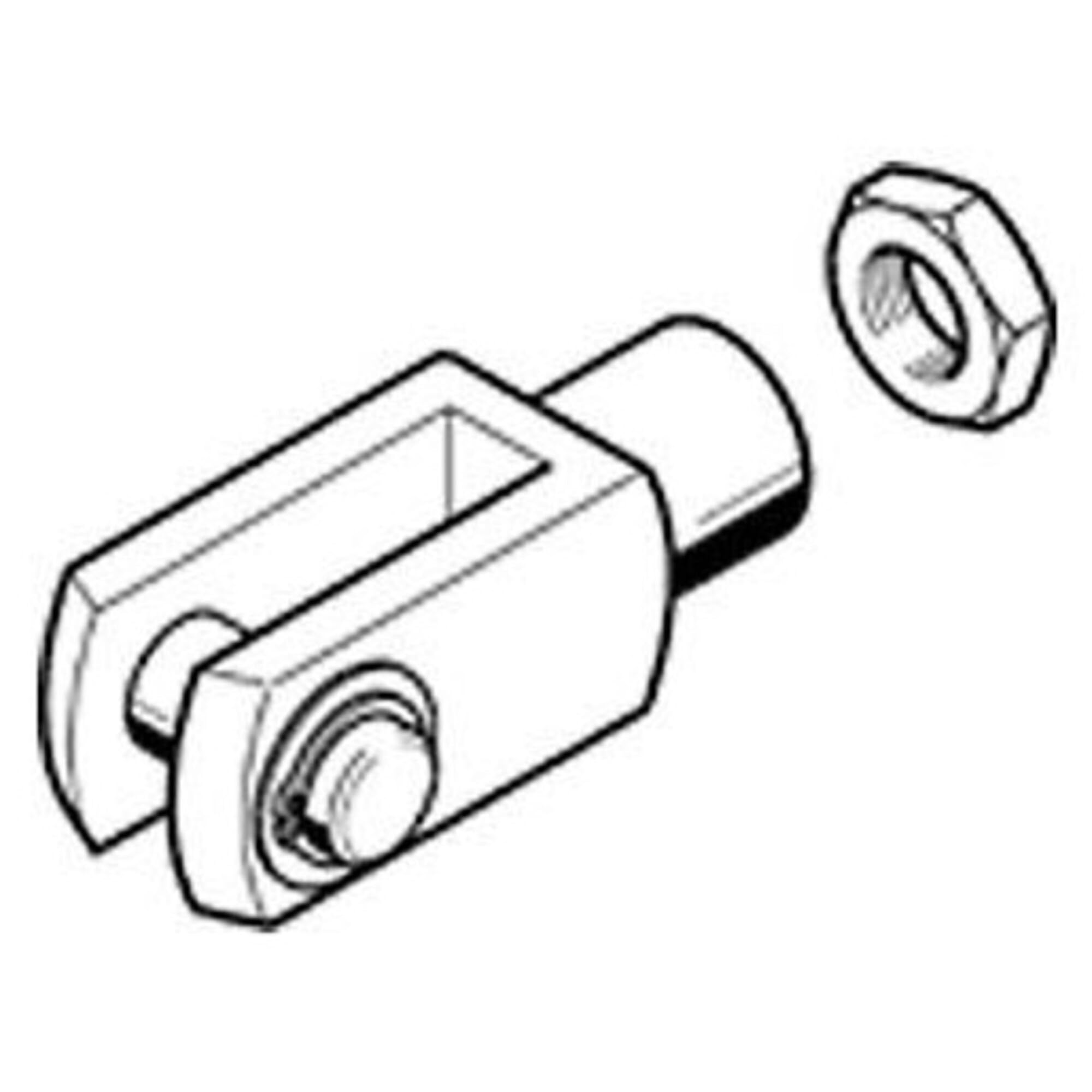 Festo 6147 SG-M20X1.5 Rod Clevis