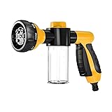 Wevdn Car Wash Nozzle, High Pressure 8 Adjustable