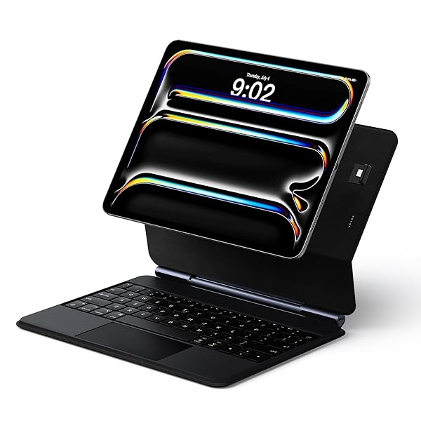 RUNELK KEYBOARD CASE FOR IPAD PRO 11-INCH (M4...