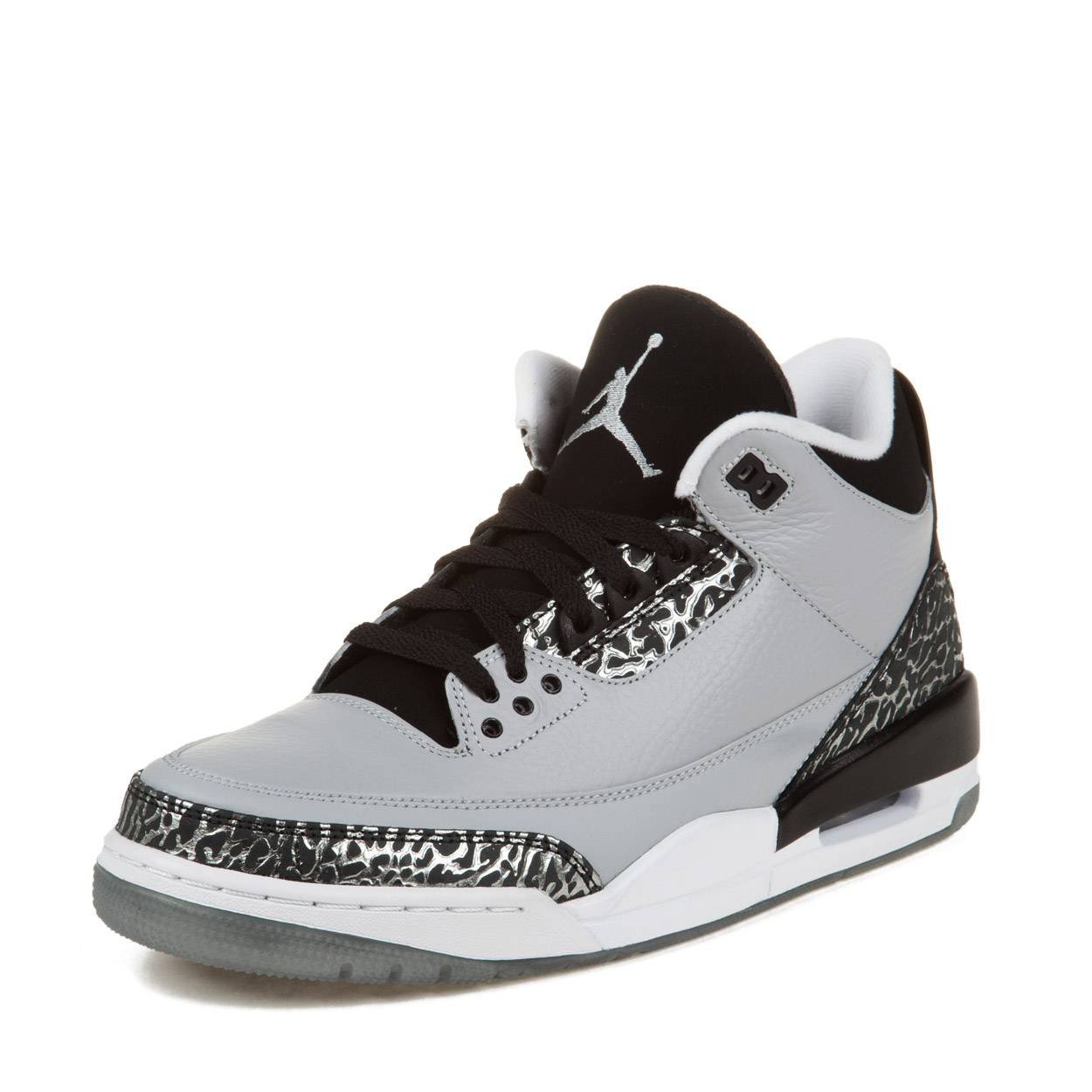silver jordan 3